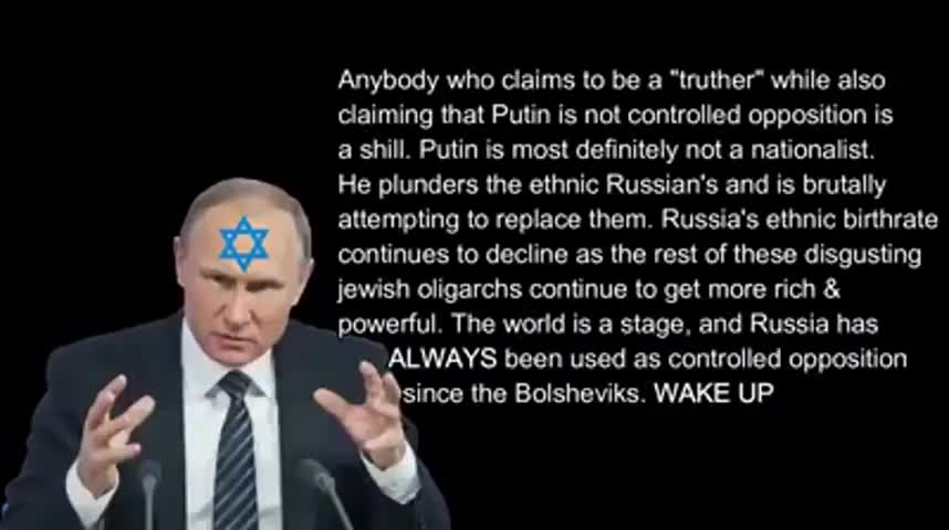 PUTIN IS ONE OF THEM, A KHAZARIAN TYRANT AND PARTNER OF UN AGENDA 2030