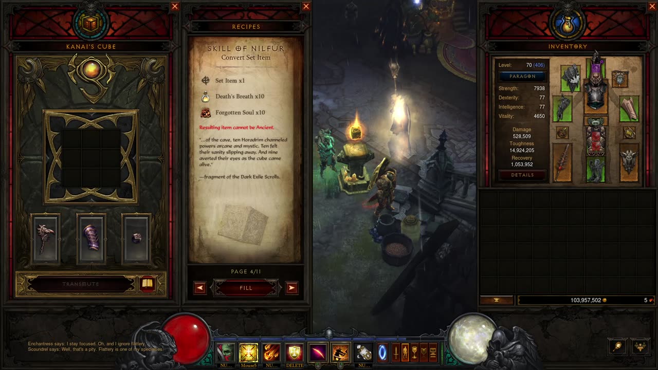 diablo 3 p22 - I confess a compulsion to record as much as I can comfortably hence the many parts