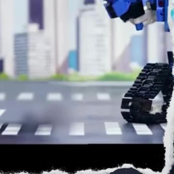 Robot Building Kit for Kids 6 12, STEM Remote Control Policeman Car Toys for Boys #shorts