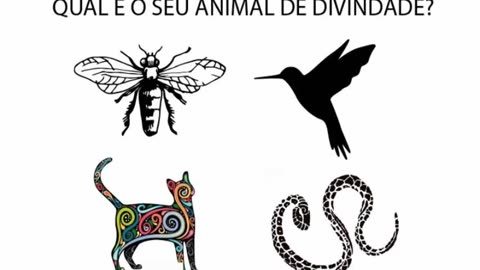 Qual é o seu animal divindade?