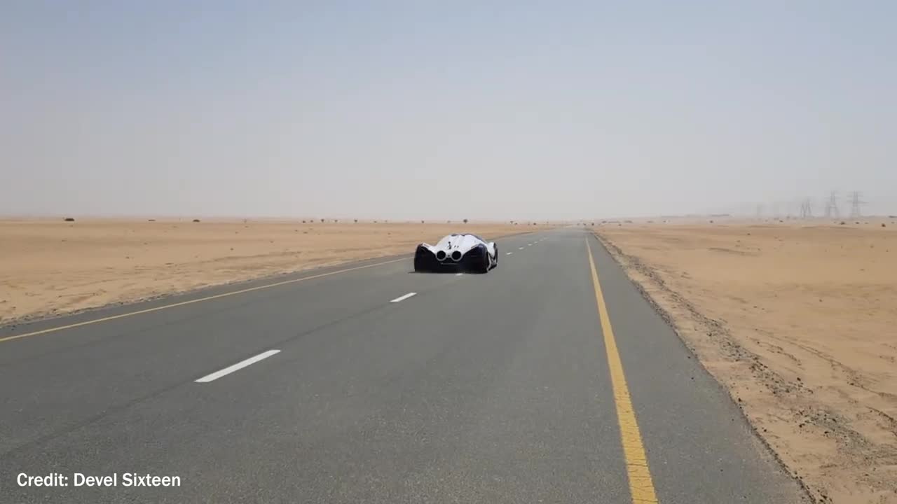 Currently, the fastest car in the world!