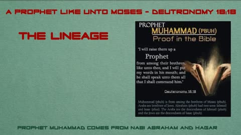 Prophet Muhammad (saw) Mentioned in Bible