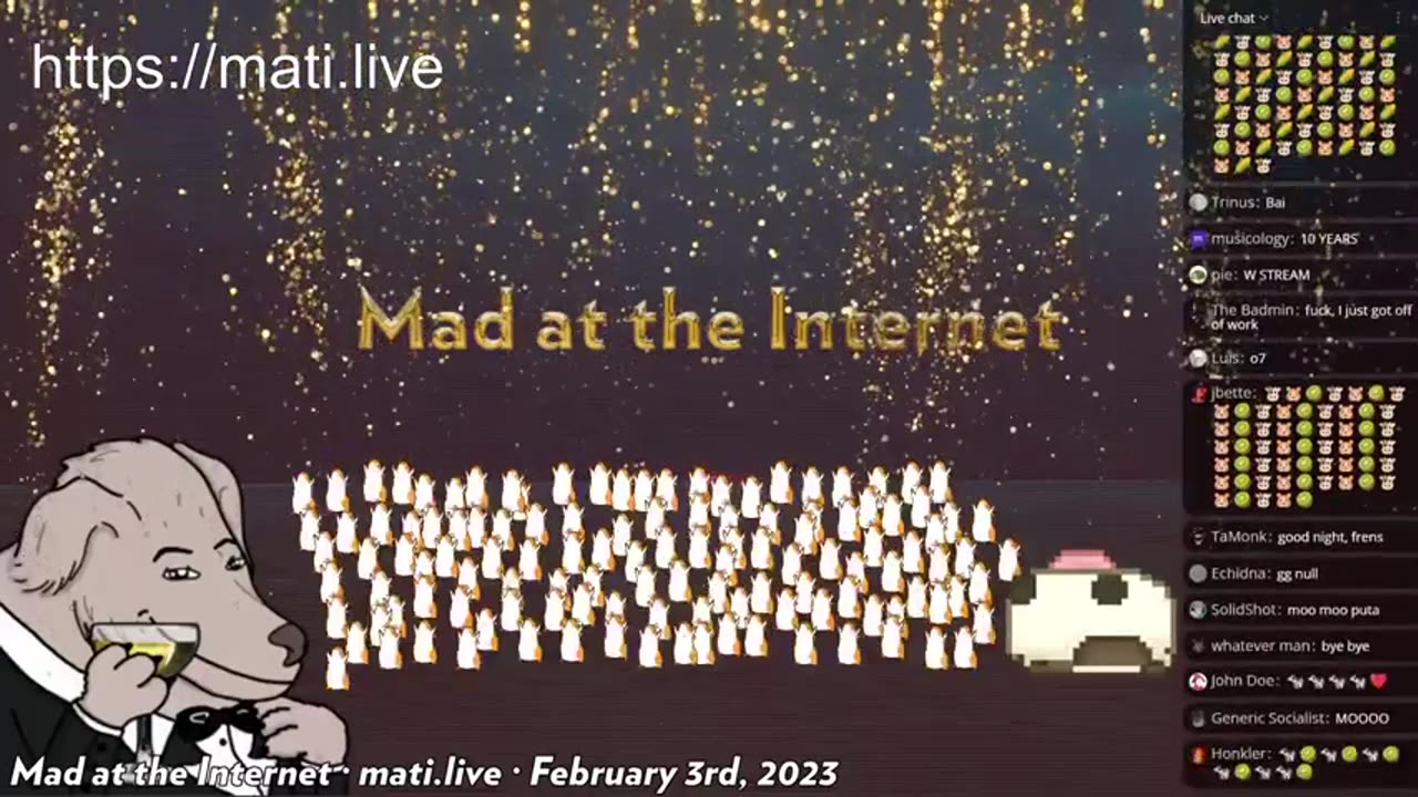 Mad at the Internet (February 3rd, 2023)