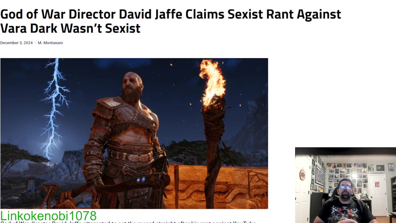 David Jaffe Claims That Giving Vara Dark Sexist Rants Isn't Sexist