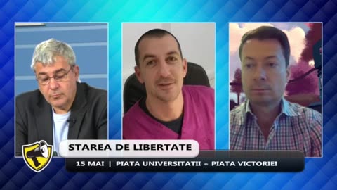 Starea de libertate 12.05.21 - A. Popa, Col E. Milea, G. Bănulescu, Dr. D. Dinulescu, Dr. D. Bălan