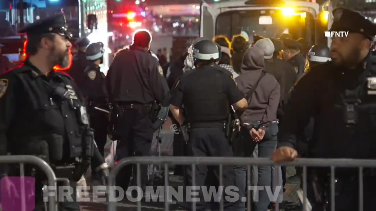 NYPD raid Columbia