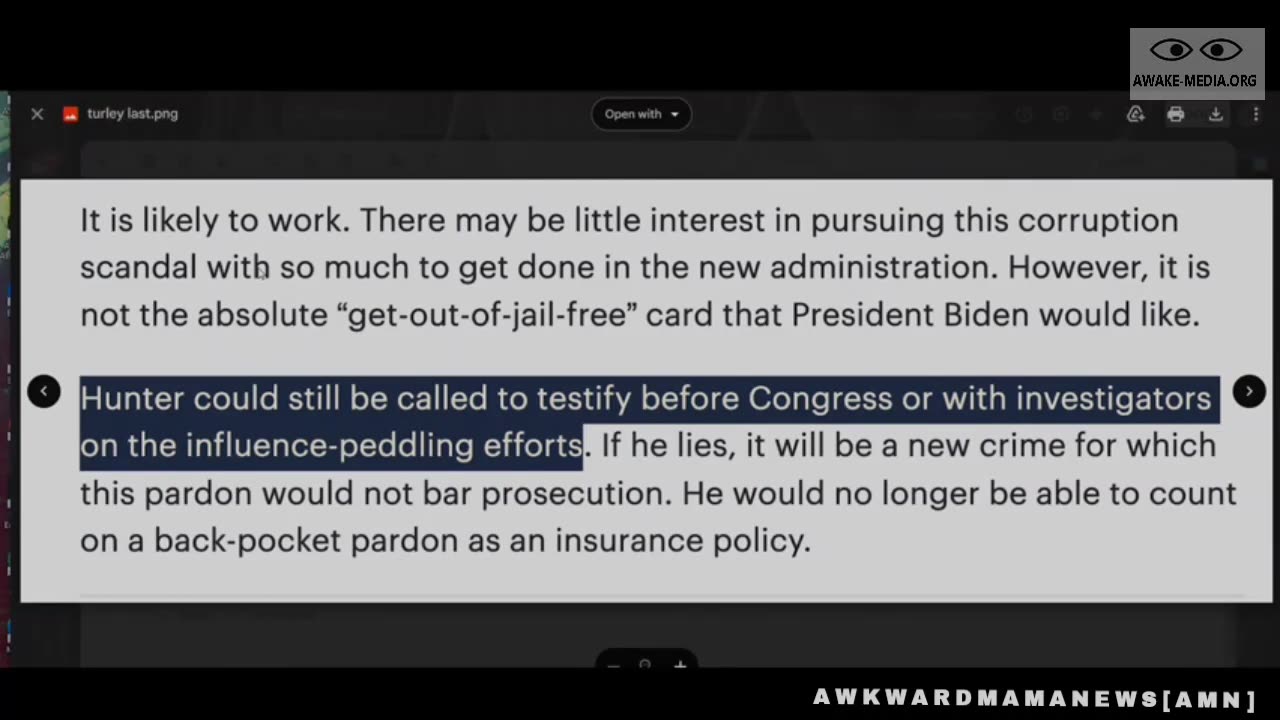 Ron Paul: Biden's Hunter Pardon Is All About Ukraine!