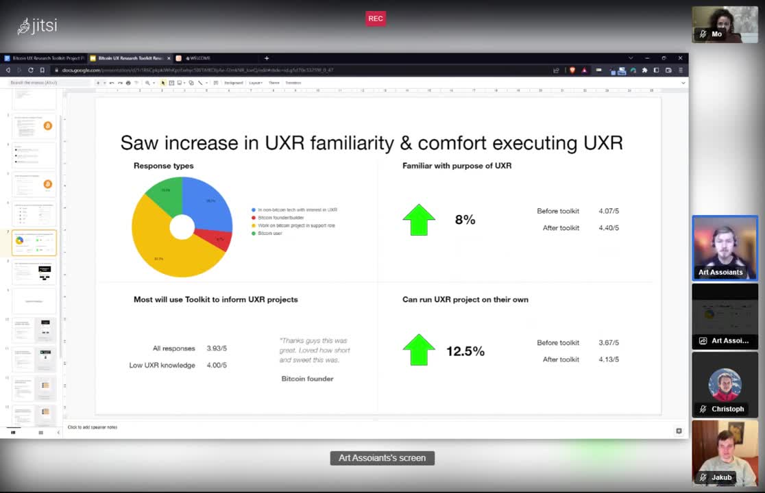 UX Research Call #12: Survey results