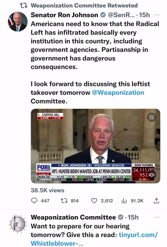 Americans need to know the radical left has infiltrated every institution in this Country