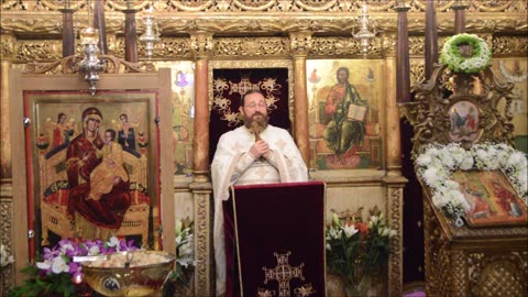 Biserica Sfinții Apostoli - predică la Buna vestire