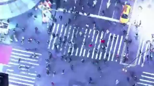 Multiple groups are now protesting in the streets of New York City