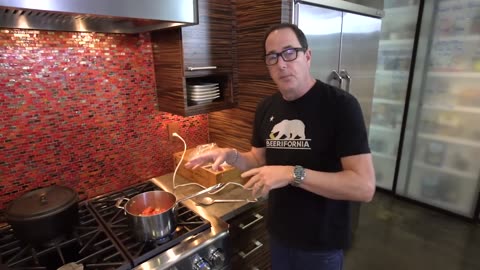 How to Make an Easy Roasted Red Pepper Soup SAM THE COOKING GUY