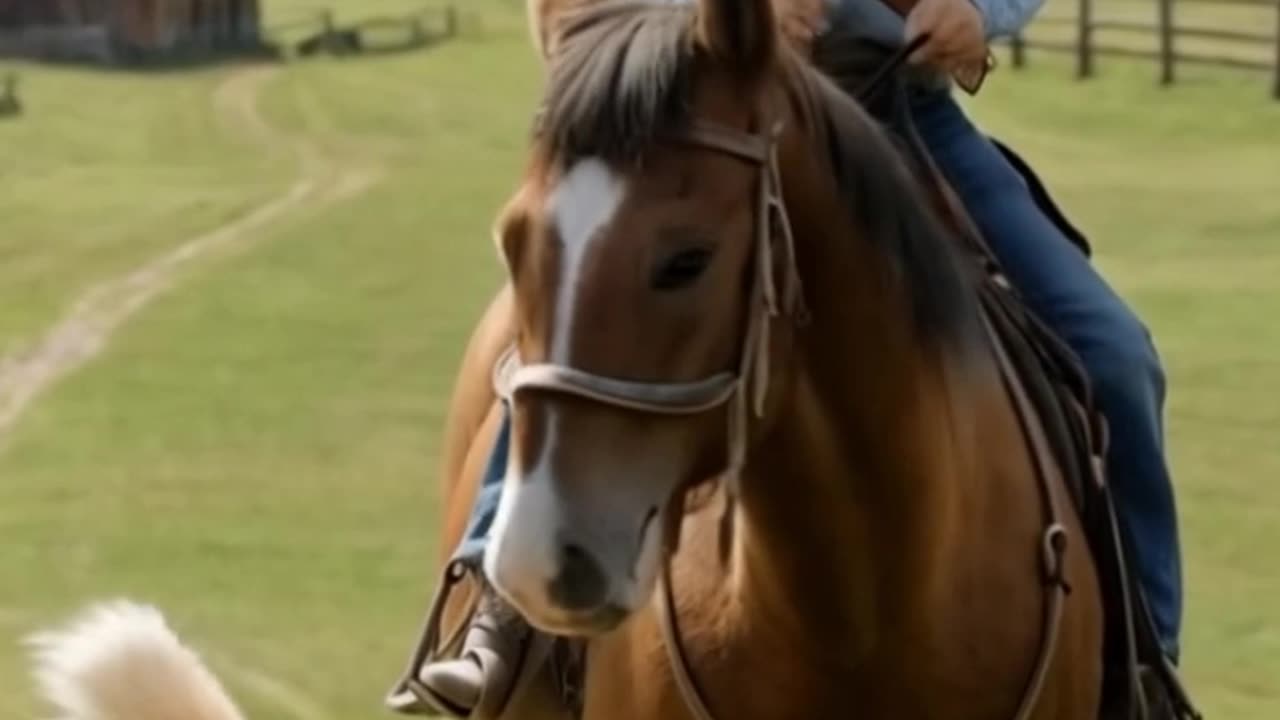 Boy with dog and horse