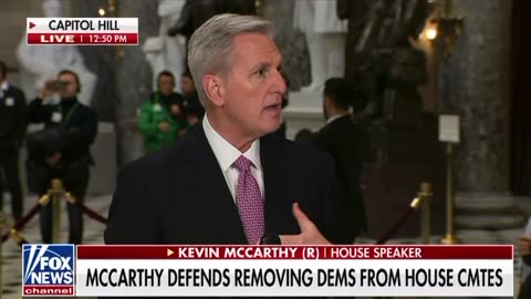 MCCARTHY SPEAKS AFTER OMAR REMOVED FROM HOUSE COMMITTEE