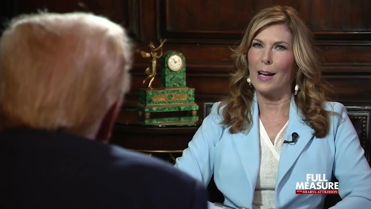 Trump exclusive 1-1 interview with Sharyl Attkisson on "Full Measure"