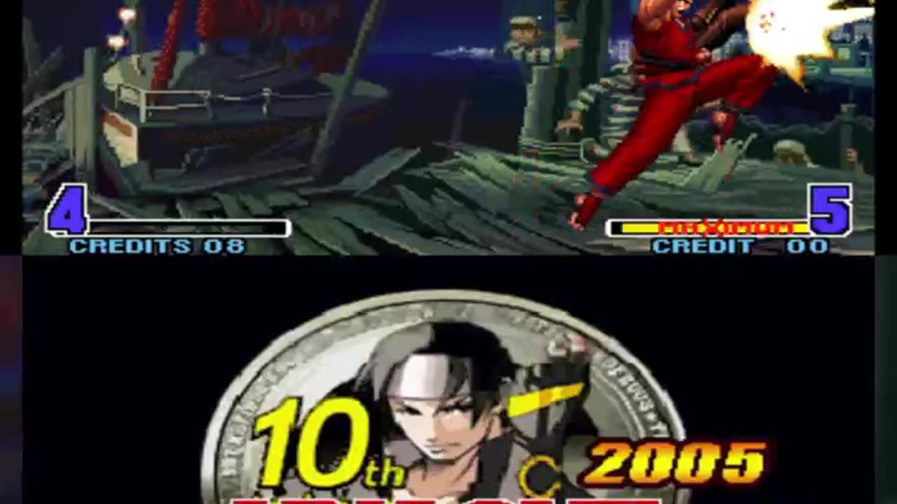 Kim Combo 1🔥(kof 2005 unique)