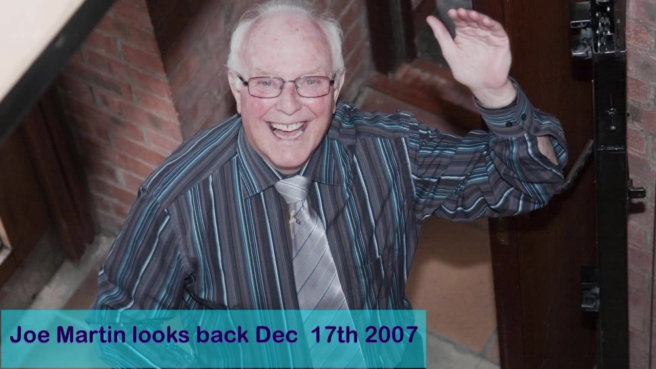 Reflection by Joe Martin on growing uP in Dundalk from the 1930’s