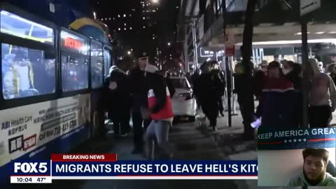 Illegals Refuse to Leave NYC Hotel