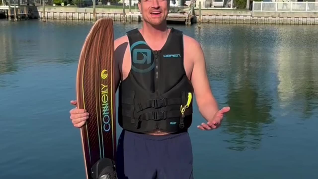 Clearwater Beach + Water Skiing = Perfect Day! #waterskiing