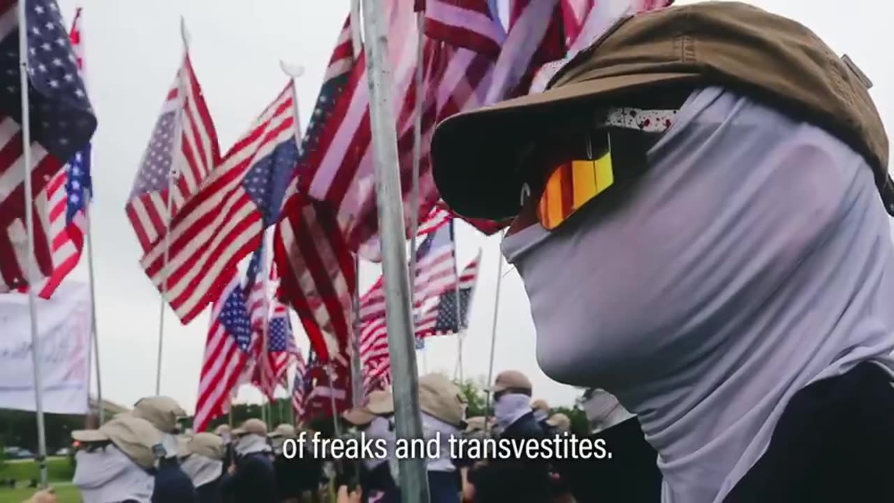 Patriot Front - National March in Washington, D.C. 2023 - Thomas Rousseau Speech at Washington Monument