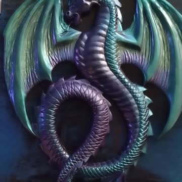 Resin Dragon Art