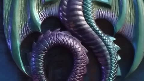 Resin Dragon Art