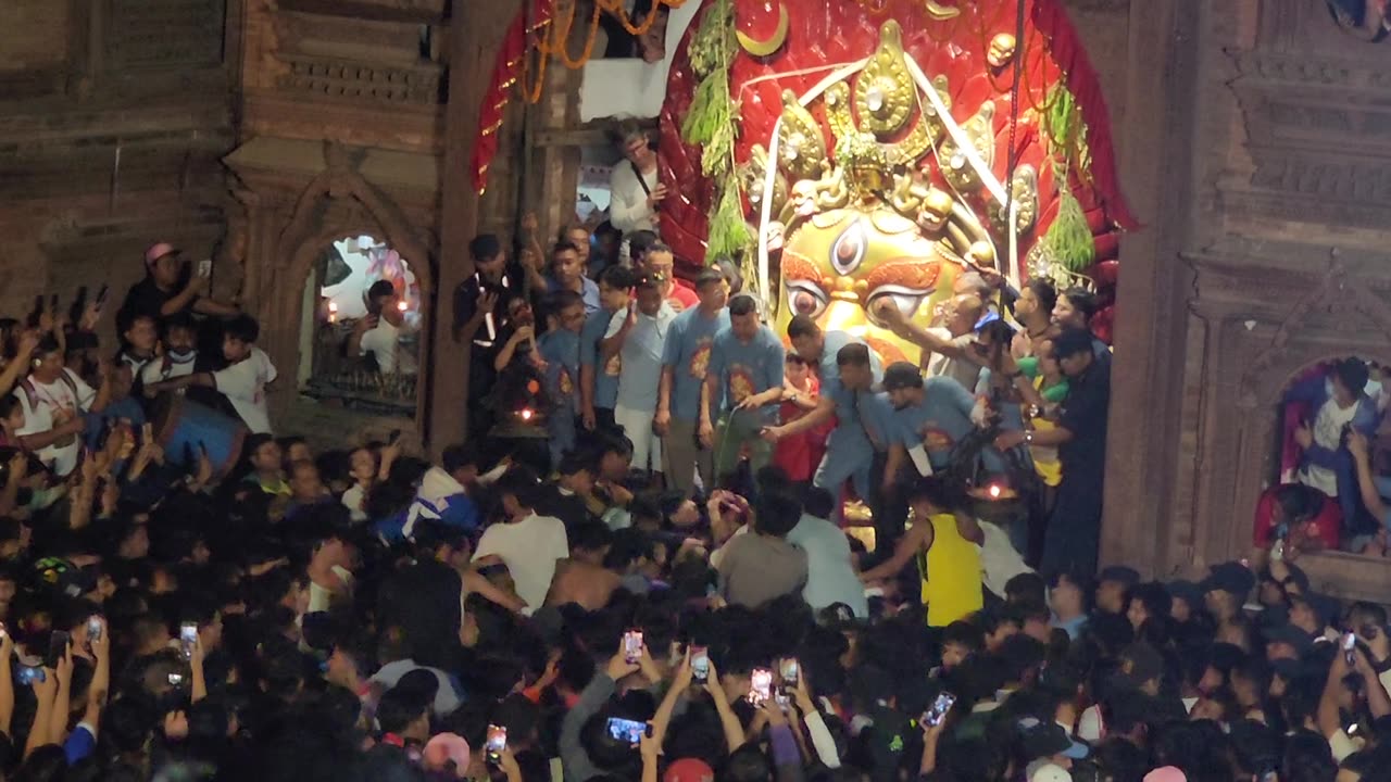 Indra Jatra 2081 Set Bhairab Hanuman Dhoka Jay Kumari Mata