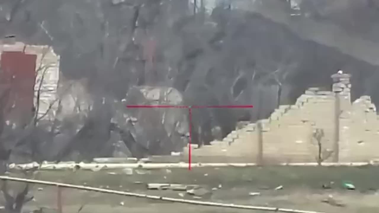 Russians Oblivious to Ukrainian Sniper, But Not For Long