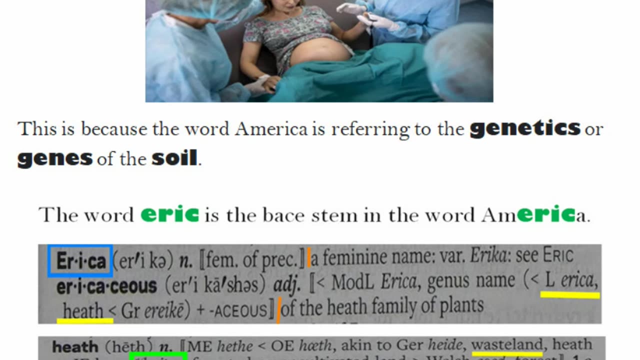 Did you know that the word America is a genetic term?