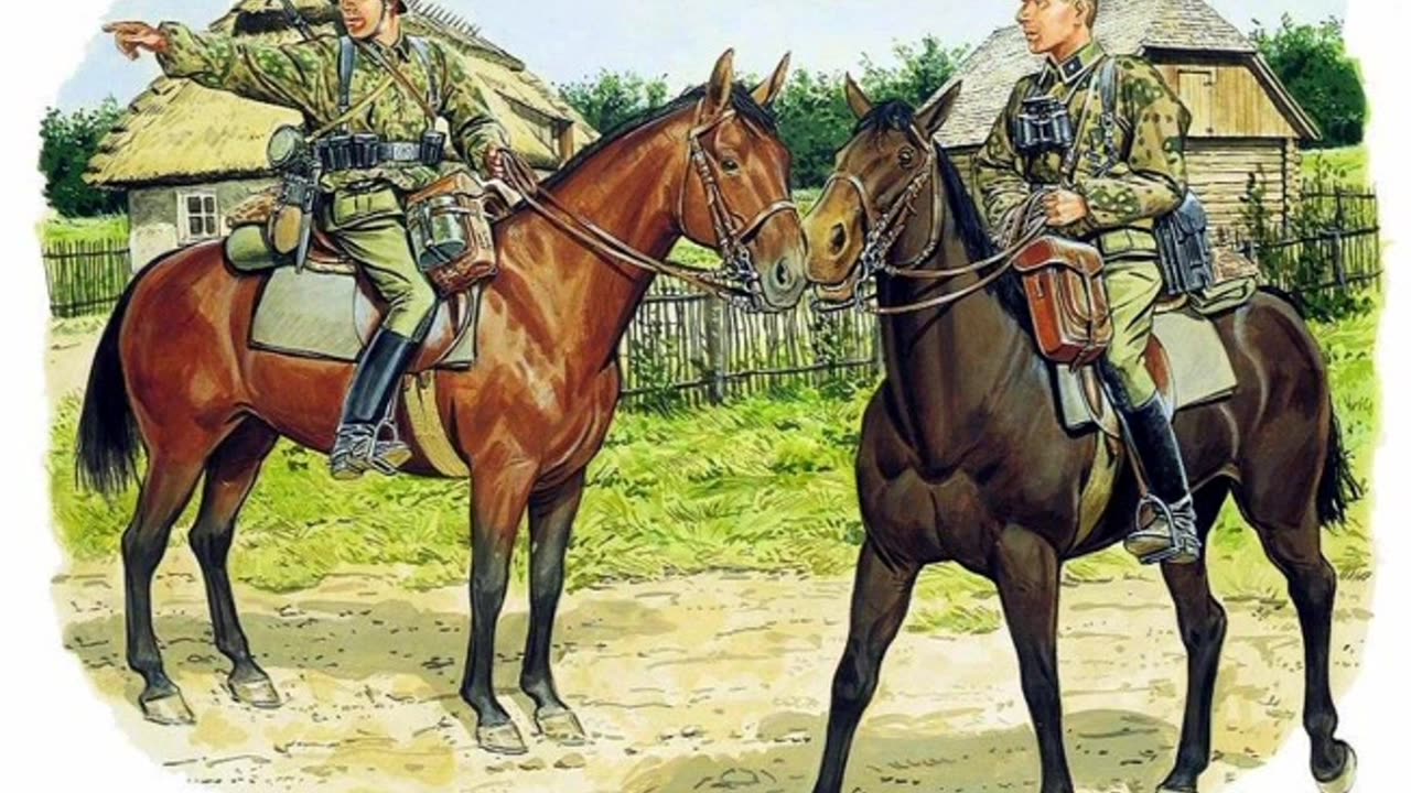 WW2 Art | 8th SS Cavalry Division Florian Geyer