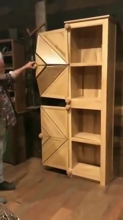 This is a smart closet