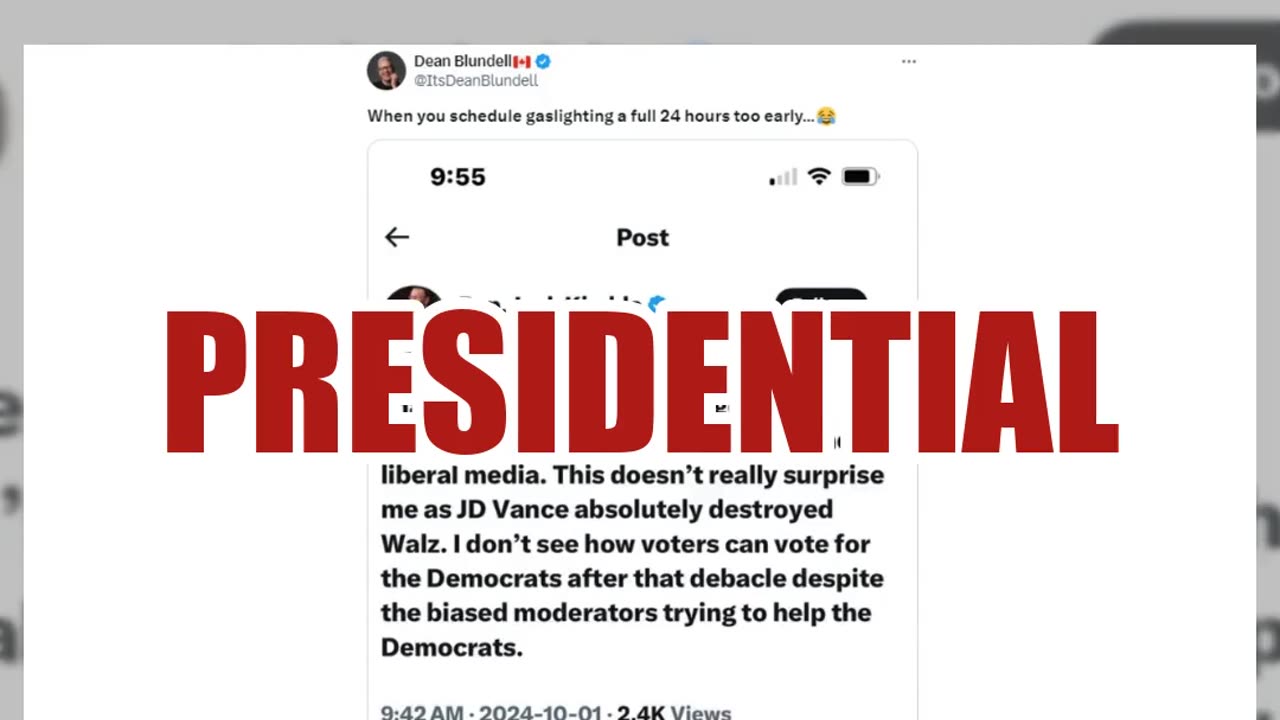 Fact Check: Rep. Jack Kimble Did NOT Post About Lack Of VP Debate Media Coverage 24h Before Debate