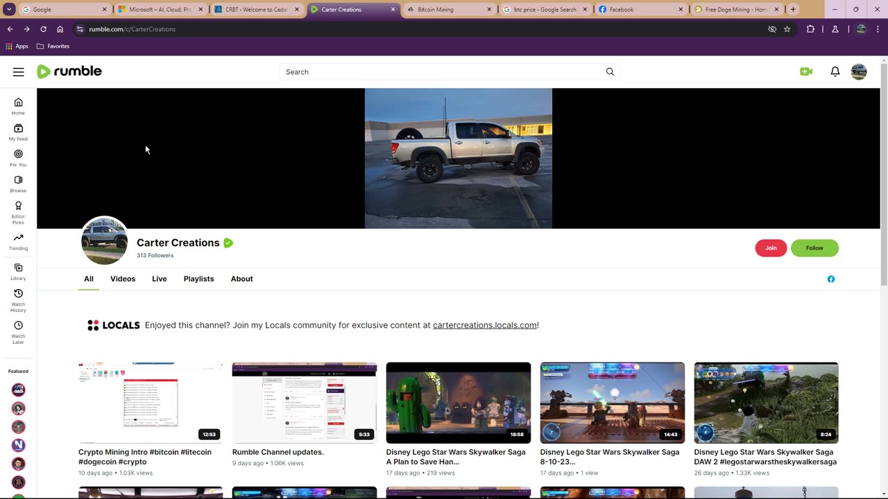 Channel changs and Announcements