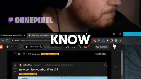 ohnePixel Reacts to CS2 Combos #cs2skins