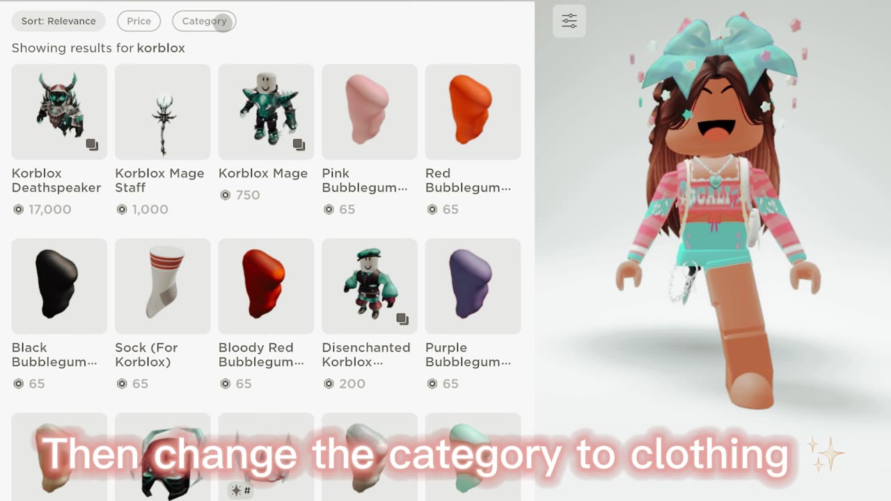 Roblox added new Korblox colors