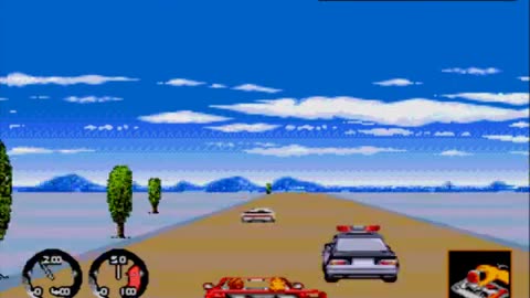 Turbo out run megadrive stage 1