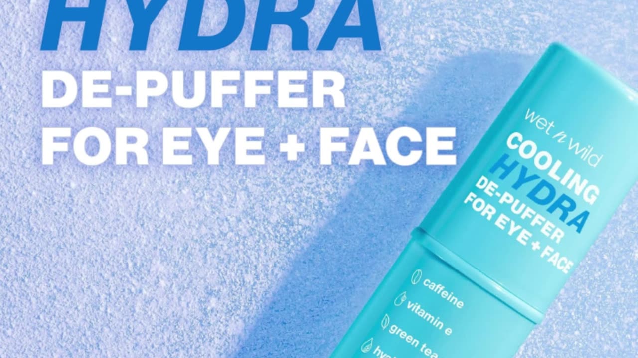 wet n wild Cooling Hydra De-Puffer, Soothing Face Makeup Primer Stick