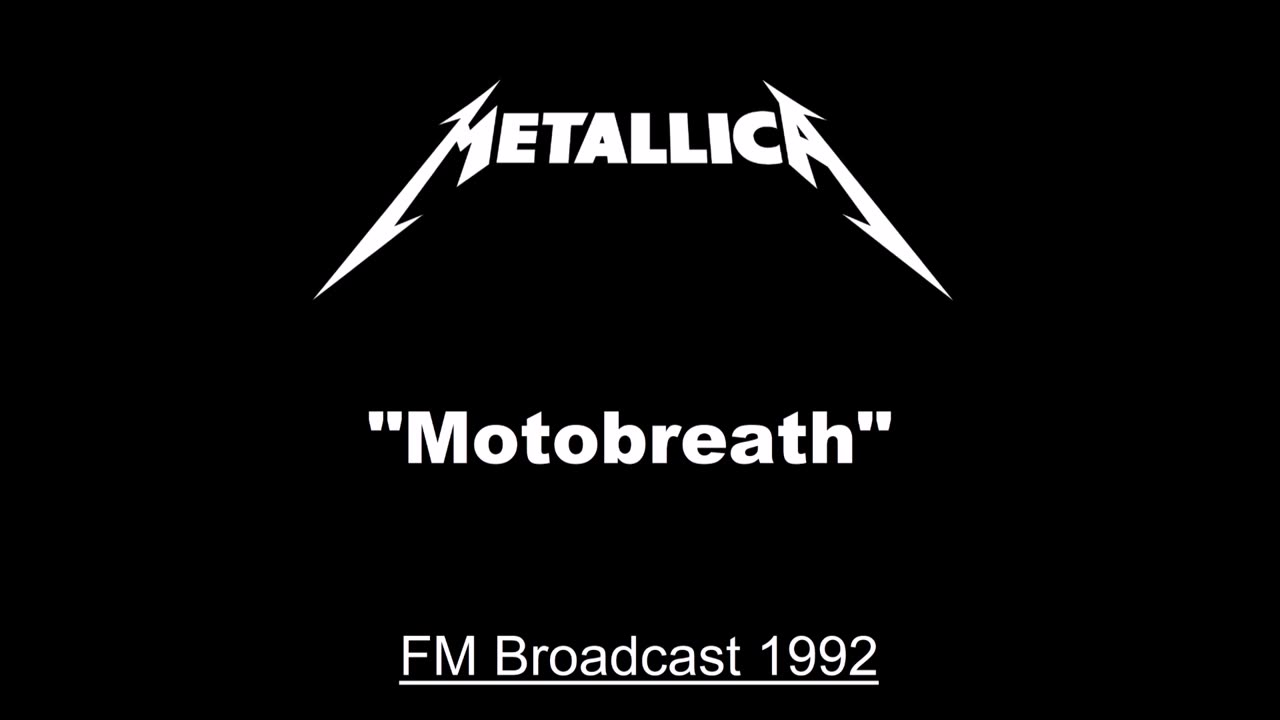 Metallica - Motorbreath (Live in Den Bosch, Netherlands 1992) Soundboard