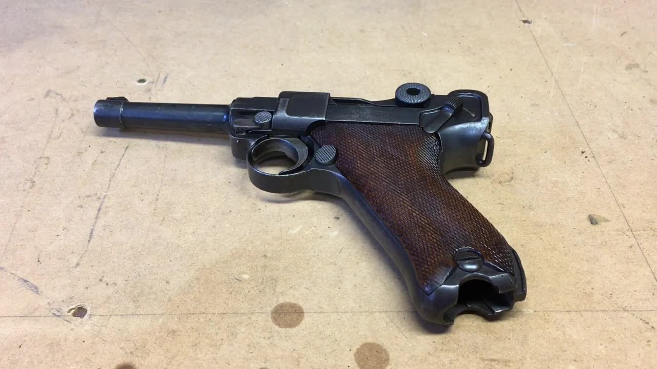 P08 Luger Disassembly