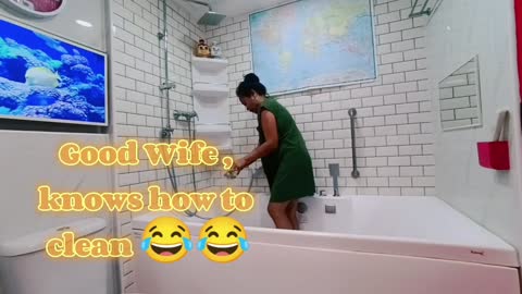 HOUSEWIFE LIFE Ep.1 ( Jacuzzi Cleaning )