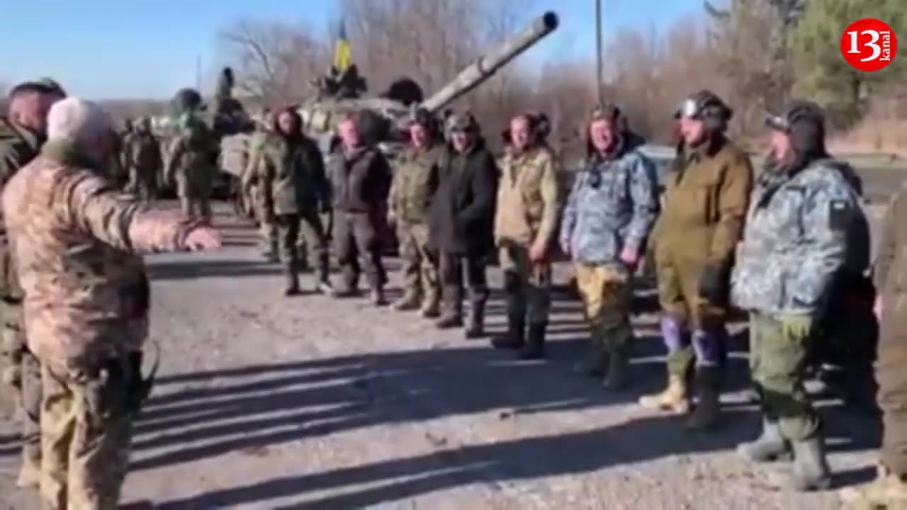 Ukraine's army hold tank drills in Kharkiv region amid fears of new Russian assault