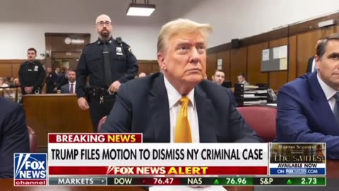 Trump files motion to dismiss New York criminal case