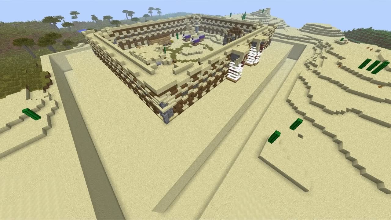 The Self Building Kingdom in Minecraft!