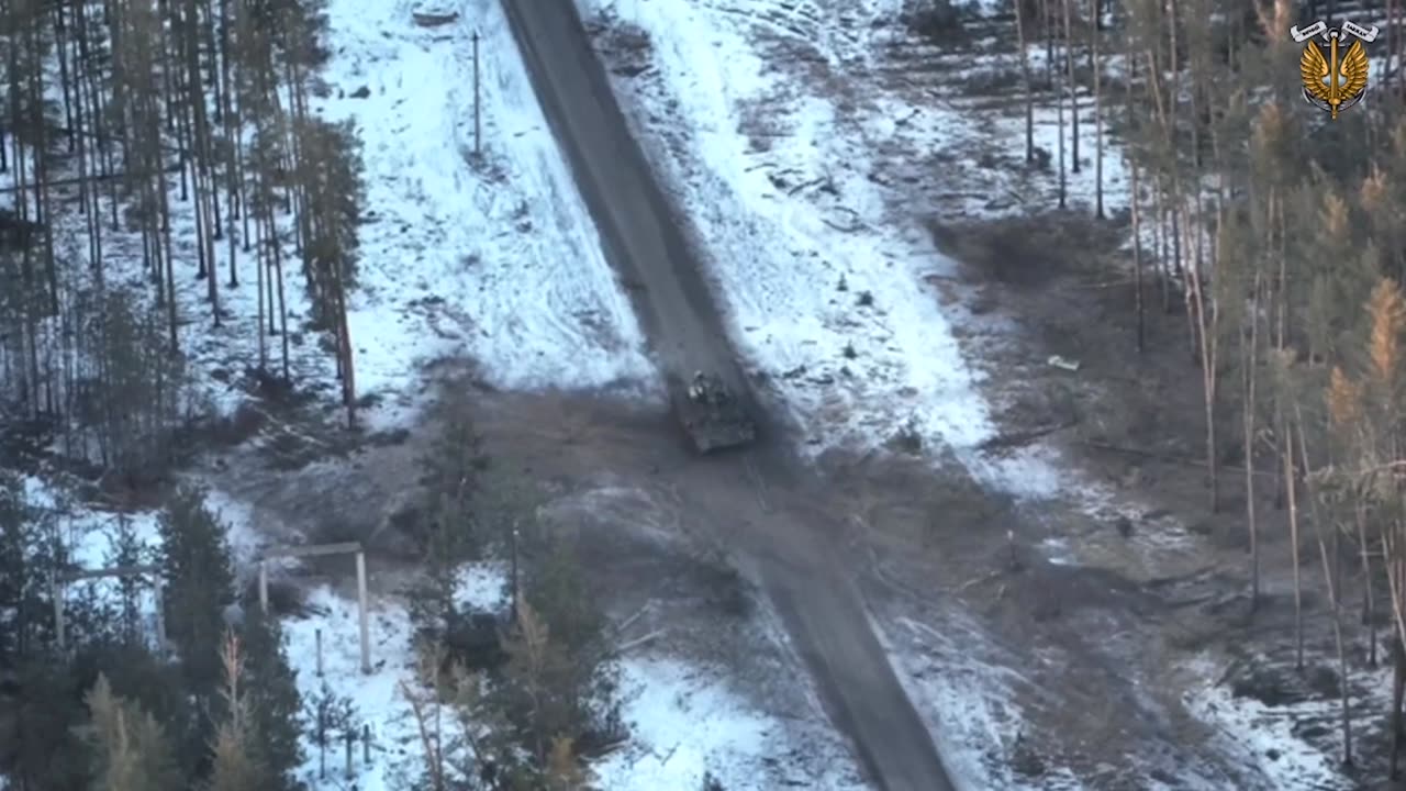 Russian BMPT 'Terminator' Explodes In Ball Of Flames After Being Hit By Ukrainian Artillery