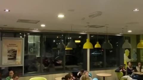 This happened in a McDonalds in Norway.