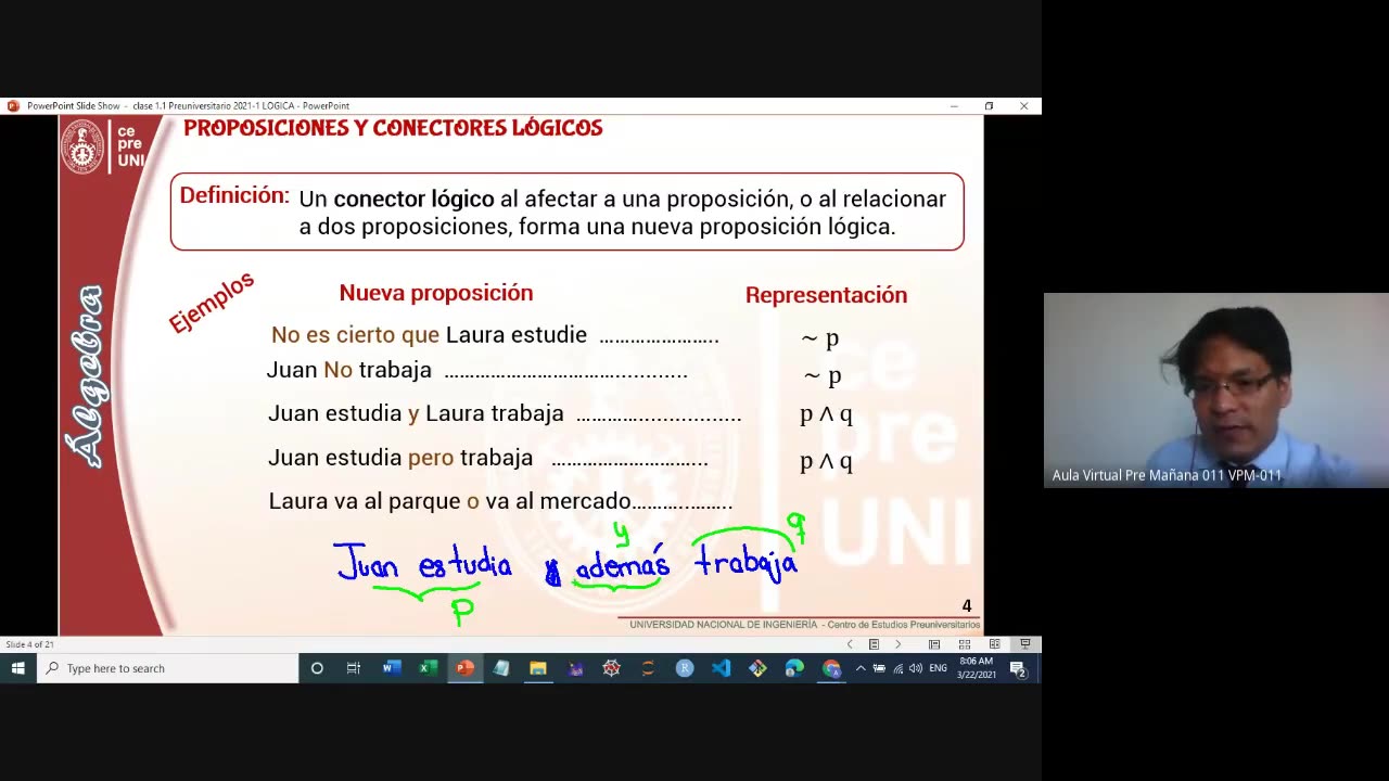 CEPRE UNI 2021 - 2 | SEMANA 01 | ÁLGEBRA S01