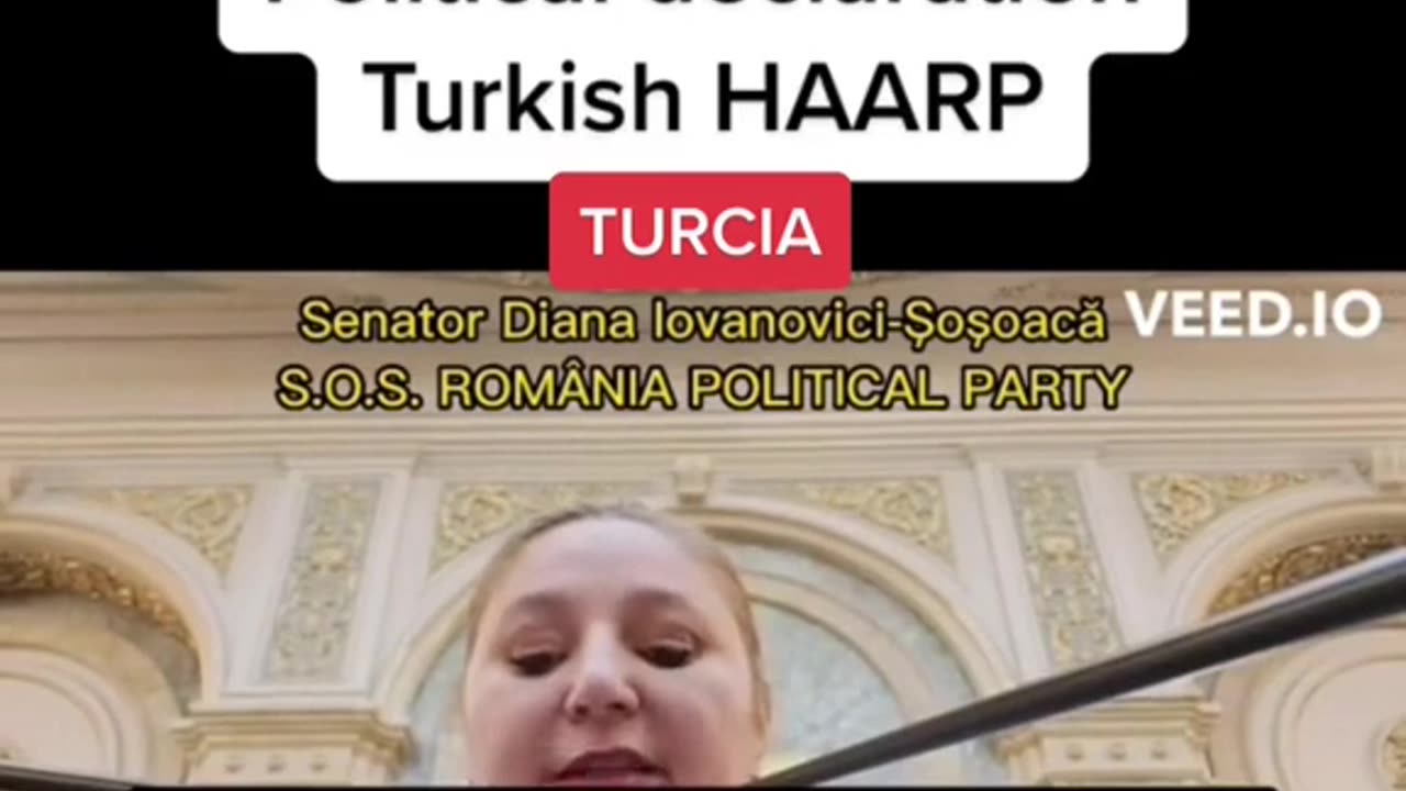 Romanian Senator Diana Lovanovici Speaks of HAARP