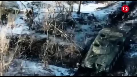 “They couldn’t get off equipment" - this’s what happened to 38 advancing Russians and 13 vehicles