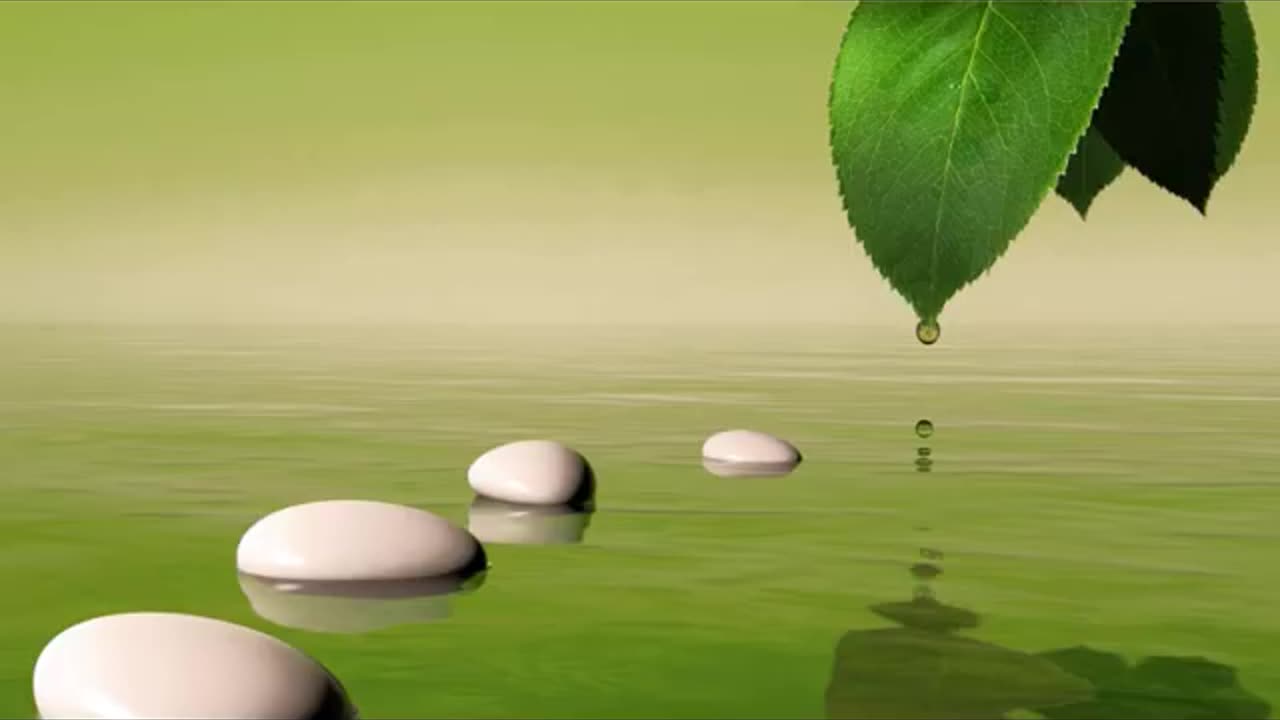 Zen Spa Relaxation Anti Stress Babbling Music Tranquil Babbling Brook