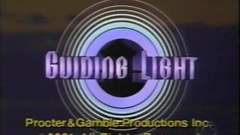 May 2001 - 'Guiding Light' Closing Credits